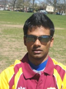 Prashant Nair was consistent bowling left arm orthodox during the Academy's campaign 